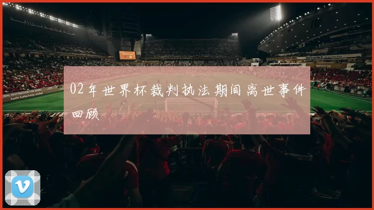 02年世界杯裁判执法期间离世事件回顾